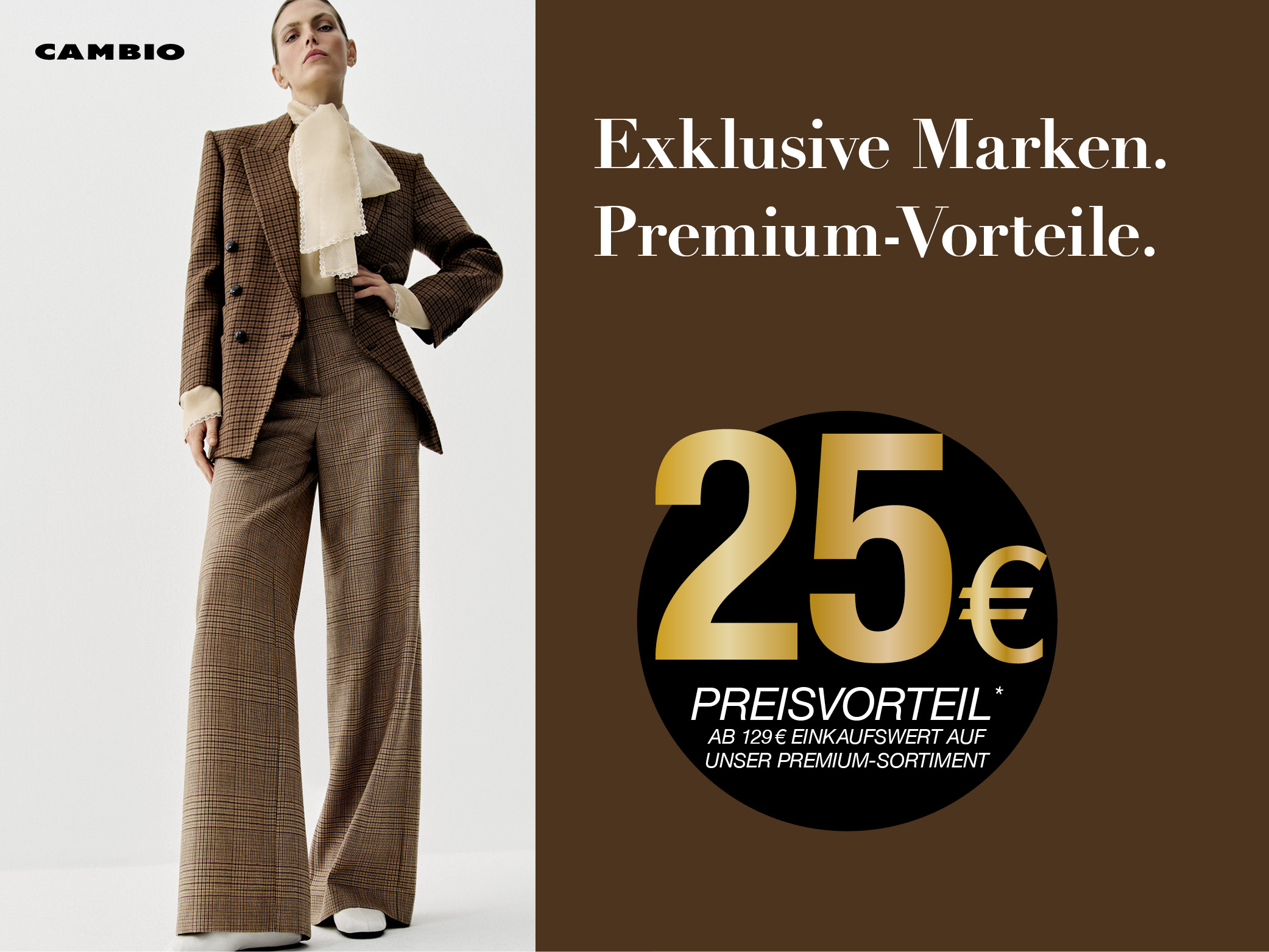 ✨ Premium-Vorteile auf Premium-Marken – 25 € Preisvorteil warten auf Sie!*